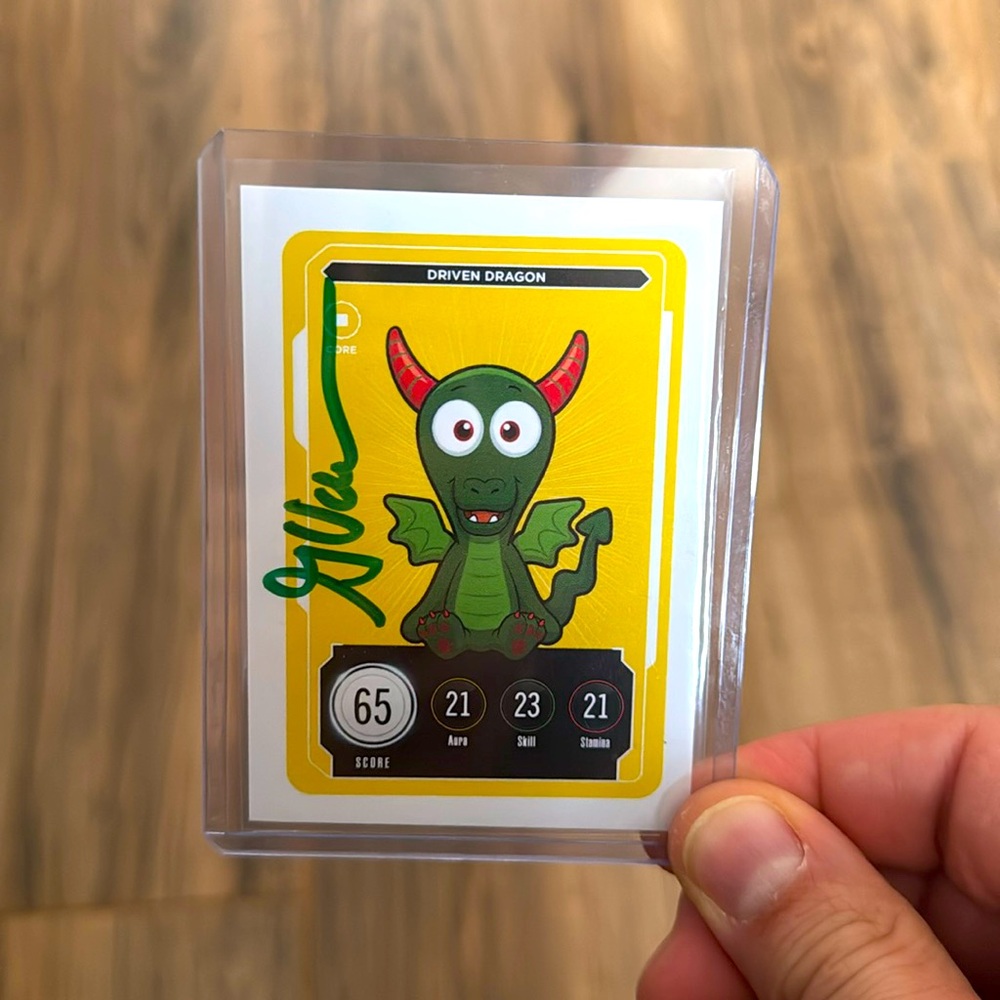Driven Dragon Core Card Signed by Gary Vaynerchuk
